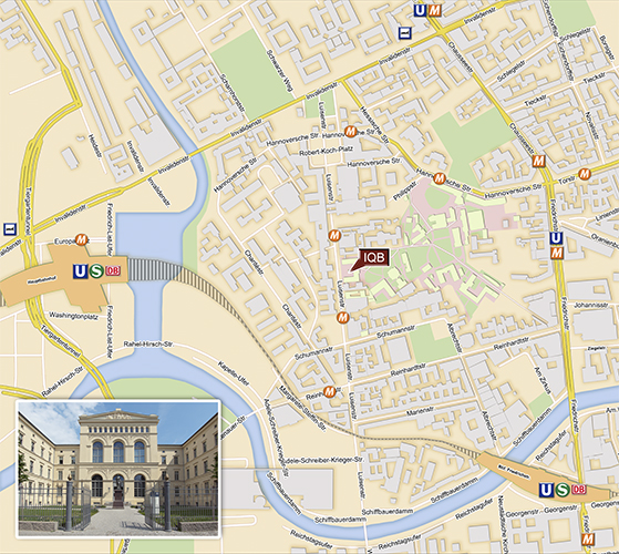 Copyright IQB, erstellt mit OpenStreetMap