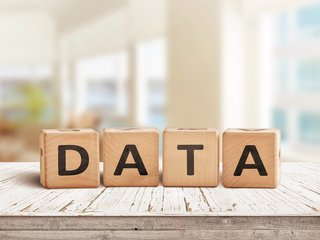 Data als Scrabblebuchstaben